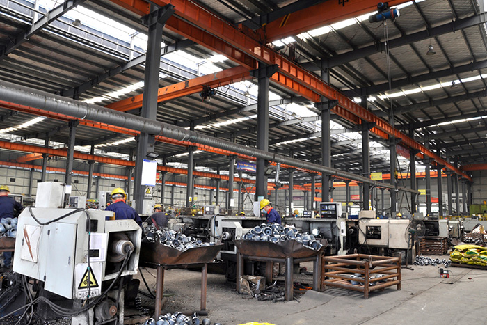 平度网架锥头车间