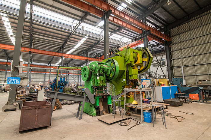 平度网架配件-锥头加工车间